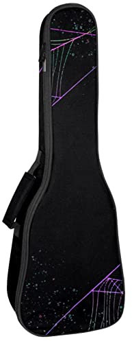 Ukulele Koffer Buntes Ukulele Tasche 23 Zoll 10Mm Gepolsterte Für Sopran Tenor Konzert Ukulelen