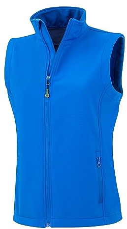 Result Genuine Recycled Womens/Ladies Softshell Body Warmer (XL) (Royal Blue)