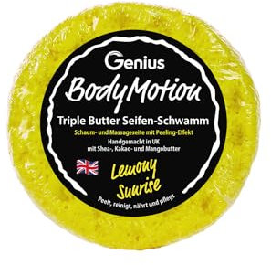 Genius Body Motion Triple Butter Seifen-Schwamm Duftnote Lemony Sunrise