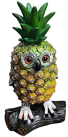 CIYODO 1pieza Figurilla De De Piña De para Halloween Adorno De Realista para Decoración De Jardín y Estatua De para Escritorio y Decoración Interior