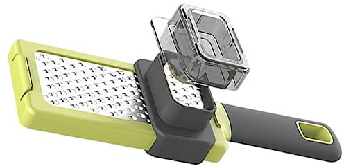 ULTECHNOVO 1pezzi Schiacciaaglio Manuale e Grattugia Per Verdure Utensile Per Tritare Aglio Resistente Lame in Acciaio Inossidabile Facile Da e Mantenere Per Appendere