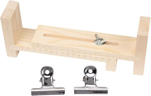 Zhhuoc Paracord Jig-Armbandhersteller – Holzvorrichtung mit Armbandmacher, Knotter-Werkzeug-Set für Bastelarbeiten, Flechten, Weben, Schmuckherstellung