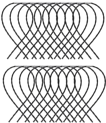 F016800431 Trimmerschnur, Trimmerschnur, Schneiddraht, 37 cm × 3,5 mm, Rasentrimmer-Spulenschnur, kompatibel mit Bosch AFS 23–37 Freischneider, AFS 23–37, 20 Stück