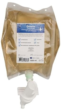 MAUL Schaumseife Nachfüller Farblos 6er Pack für Spender | angenehmes Händewaschen, praktische Beutel, ideal für frequentierte Sanitärbereiche, Vorratspack mit 6 Stück