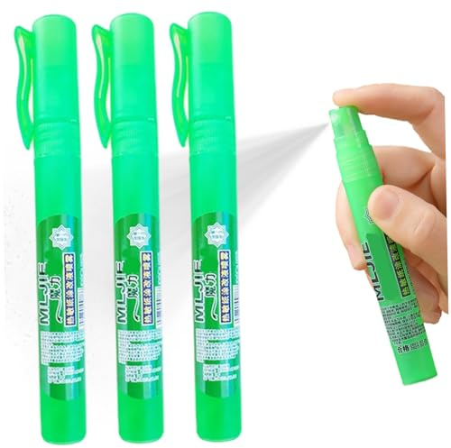 3Pcs White Out Liquid, Information Protection Correction Fluid Thermal Paper Correction Sprayer Address Eraser Concealing..