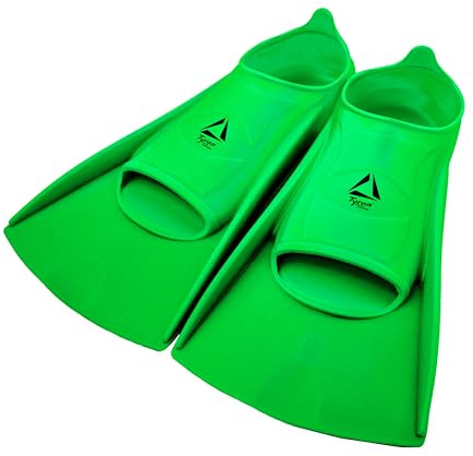Tyron Speed Fins TS-8300 | Kurze Schwimmflosse für Kinder & Erwachsene | Schwimmtraining | 100% Silikon