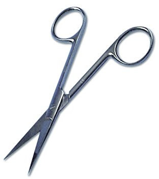 Ciseaux pointus droits Dimension 14 cm - C100314- Certifié France Medical Industrie