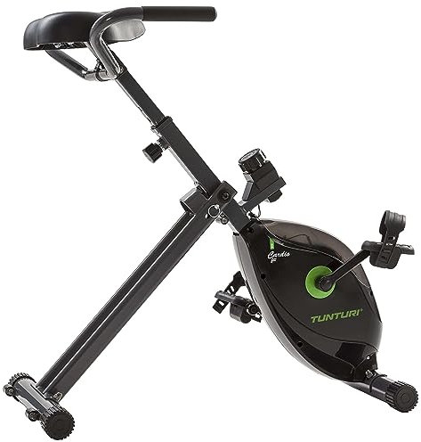 Tunturi Cardio Fit D20 Schreibtisch-Fahrrad, zusammenklappbarer Heimtrainer, Tischfahrrad für Büro und Zuhause