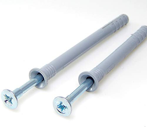 100 Stk. Schlagdübel Nageldübel Einschlagdübel M6 / M8 Senkkopf Nagelanker Dübel (6 x 100)