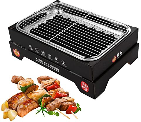 -Grill | Einweggrill, tragbare Holzkohlegrills, biologisch abbaubare Outdoor-Grill, recycelbar, umweltfreundlich – für Camping, Heckklappe und Hinterhofpartys