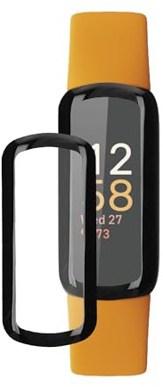 kwmobile Protective Film Compatible with Fitbit Inspire 3 Screen Protector - 2x Smart Watch Protector Anti-Fingerprint