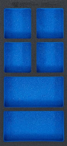 BGS 74361 | Insert de servante d'atelier 1/3, vide : 6 tablettes | 408 x 189 x 32 mm, Petit