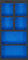 BGS 74361 | Insert de servante d'atelier 1/3, vide : 6 tablettes | 408 x 189 x 32 mm, Petit