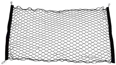 autositz Organizer Kofferraumnetz Elastisches Nylon Für Die Rückseite des Kofferraums Organizer Gepäcknetzhalter Autozubehör 5 Größen Kofferraum Organizer Klett(SingleLayer110 X60cm)