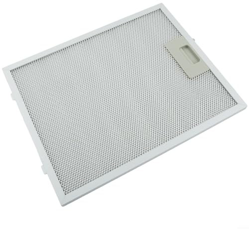 HEIBTENY Filtre à graisse métallique pour hotte aspirante 320 x 260 x 9 mm Filtre à graisse de cuisine Filtre de rechange 5 couches de graisse aluminisée