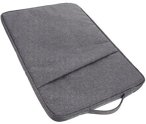 Artibetter Laptop Sleeve Polyester for Tablets Lightweight Protective Computer Carrier for Storage and Transport Grey for Professionals and Students