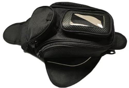 Sacoche Moto Sac Réservoir Carburant pour Moto Sac Navigation sur Le Réservoir Carburant Sac pour Téléphone Portable Sacoches latérales Moto