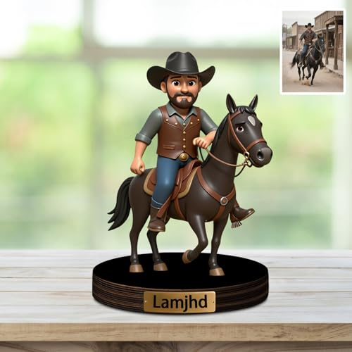 Personalizado Foto Estatua Placa Letrero, Foto Personalizada Retro Escultura de Metal, acrílico Imagen Recorte y Familia Recuerdo Estatua, Retrato Regalo para Bodas, Familia