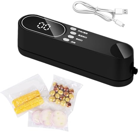 Mini Machine À Sceller Sous Vide,Outil de Scellage de Sacs Alimentaires Compact - Machine à Souder Sous Vide Performante - pour Maison Dortoir Restaurant Appartement Entreprises Cuisine de