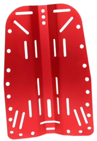 predolo Plaque Dorsale de Plongée sous-Marine, équipement de Gilet Stabilisateur, Harnais, Flottabilité Pratique, Accessoires, Support de Bouteille