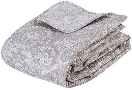 Atmosphera - Dessus de lit + 2 taies Marie Lin - 260x240 cm