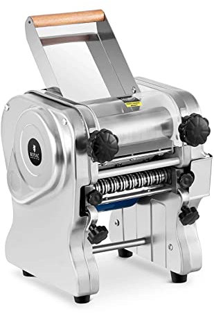 Royal Catering Máquina Para Pasta Aparato Eléctrico RC-EPM160 (Ancho de la pasta: 3/9 mm, Entrada para la masa: 16 cm, Espesor de la masa: 1-14 mm)