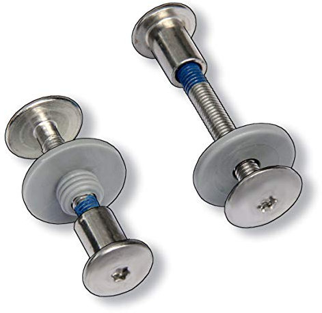 Balkonschrauben-Set M5 x 40 mm aus A2 Edelstahl Trespa Schraube (50 Stück M5 x 40 mm)