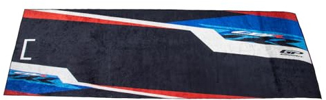 GP Kompozit Tapis de moto universel pour CBR Noir-Rouge