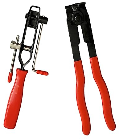 Boltza® Professional CV Joint Boot Clamp Pliers Set – 2-Piece Precision Hose Banding Tool Kit for Automotive Maintenance