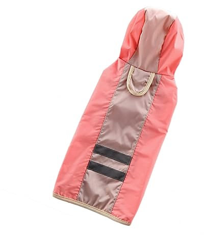 Supvox Regenoverall Mit Kapuze Für Hunde Reflektierender Regenmantel Für Hunde Bequem Elastisch XL