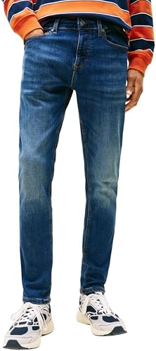 Tommy Jeans Austin Slim Tprd Ai0255 Dm0dm21891, Affusolato Uomo, Denim (Denim Dark), 32W / 30L