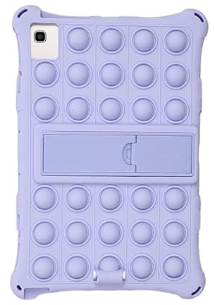 SOENS Kompatibel mit Teclast T40 T40S M40 Plus Pro 10,4 Zoll 2021 Hülle aus weichem Silikon for Kinder T40 5G T50 Tablet-Ständerhüllen(Color:Purple,Size:for Teclast M40 Pro)