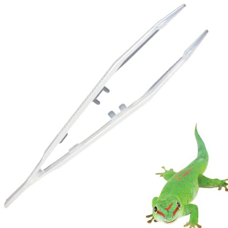 Reptilienpinzette Füttern,Futterpinzette Reptilien - Lange Pinzetten-Feeder-Werkzeuge, die im Dunkeln leuchten | rutschfeste und ergonomische Lange Pinzette, Futterpinzette für Schlange, Schildkröte,