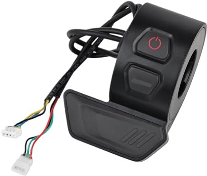 eejinwen Poignée d'accélérateur rotative for Segway, for Nin-ebot, for Kicks-Cooter P65, P100, accélérateur de Scooter électrique, contrôleur de Vitesse au Pouce, pièces