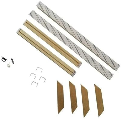 SHENJMAI Keilrahmen für leinwand 55 x 85 cm Holzrahmen for 60 x 90 cm Leinwanddruck, Diamant-Gemälde, DIY-Rahmen-Set, Bilder und Poster, Wandrahmen, Heimbüro-Dekoration