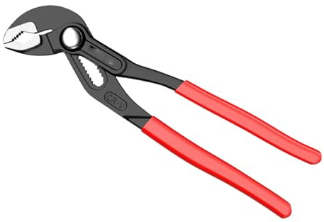 Alicates rojos para bomba de agua rápida, llave universal multifuncional, alicates de bomba de agua de 10 pulgadas