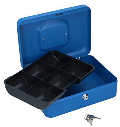 EDM CAJA METALICA PORTAMONEDAS 250X160X90MM