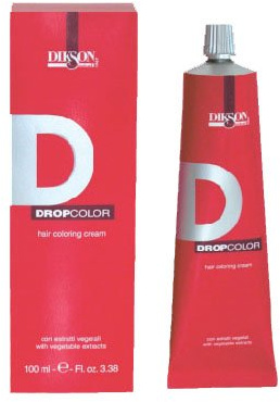 Dikson - Crema colorante Dropcolor Pro in tubetto, 7.0 Biondo