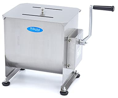 Maxima Mixeur à viande gastro - 20 l - 16 kg de viande - Axe unique - Manuel