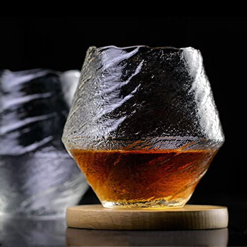 Japanese Handmade Hammered Whiskey Glass Heat-Resistant Juice Cup Liquor XO Whisky Crystal Wine Glass Cognac Brandy Snifter