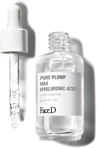 Face D Pure Plump, Serum mit HA4 Hyaluronsäure mit Straffungseffekt, 50 ml