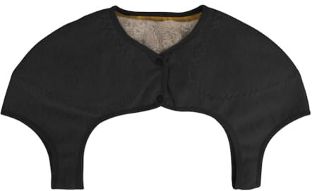 Schulterstütze Ärmellose Winter Thermo Schulterbandage Doppelte Schulterwärmer Verstellbar Schulter Unterstützung Bandage Sportverletzungen Schulterschutz Schulterpolster Kompressionsunterstützung