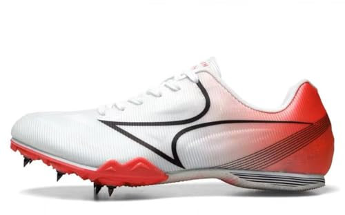 Zapatillas de Atletismo Profesionales con Clavos para Hombre y Mujer, Transpirables, para Carreras, Saltos, Carreras de Velocidad, Carreras de Media Distancia y Triple Salto