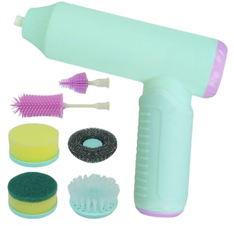 Electric Rechargeable Electric Cup Cleaner Brush | Portable Automatic Washing Cup Brush for Home Kitchen Bathroom Window Shower Sink Bottles