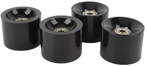 UPALDHOU 60x45mm Longboard Hjul Skateboardhjul 4st Hög Elasticitet Pu Hjul för Kryssning med Högpresterande Lager Stadsgator Design Större Kontaktområde