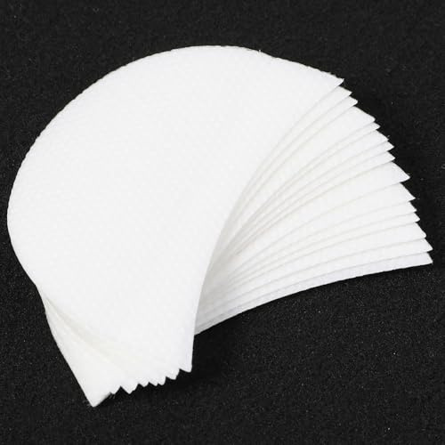 200pcs Eyeshadow Shields, Lint Free Eyeshadow Shield Gel Pad Under Patches, Eye Shadow Pads Stencils Under Eye Pads, Prevent Makeup Residue for Eyelash Extensions, Eyeliner, Lip and Tinting Makeup