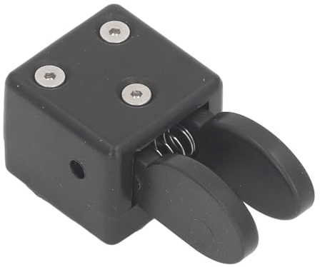 MAJONMMERD Tecla de Código Morse de Doble Paleta, Carcasa Automática de Telégrafo CW ABS con Base Magnética para Radio de Onda Corta