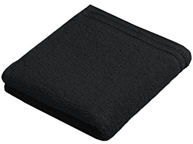 Vossen 8807 02321 790 067140 000 Duschtuch Calypso feeling / 67 x 140 cm, schwarz (790)