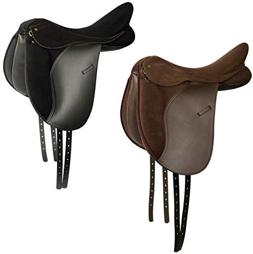 Harry's Horse Sattel sweißch DR, Farbe:schwarz, Größe:17.5