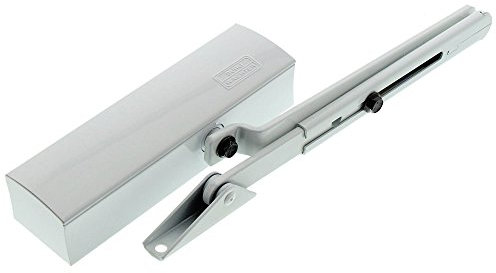 Burg-Wächter Türschließer für Innentüren, Hydraulisch, Variabel einstellbar, Breite bis 110 cm, Gewicht bis 130 kg, TS 1500 W, Silber